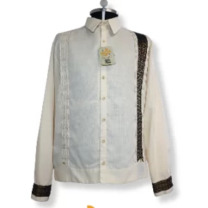 Guayabera con telar de seda
