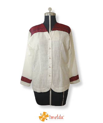 Blusa canesú de telar