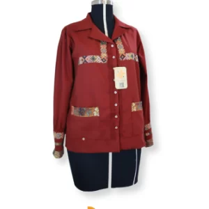 Guayabera de mujer Punto de Cruz